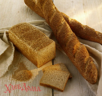Хлеб c отрубями пшенично-ржаной