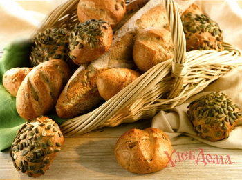 Хлеб тыквенный пшенично-ржаной
